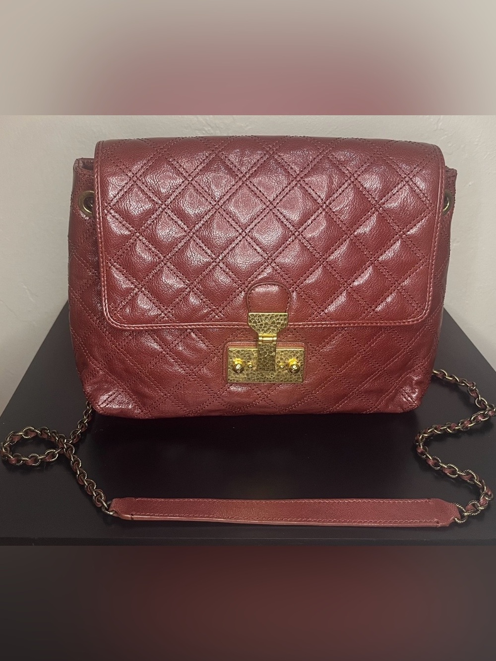 Marc Jacobs Bag - XL Baroque Single in Chestnut